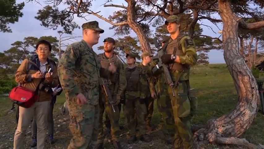 Video: Švédská armáda spolu s NATO cvičí, jak bránit strategický Gotland